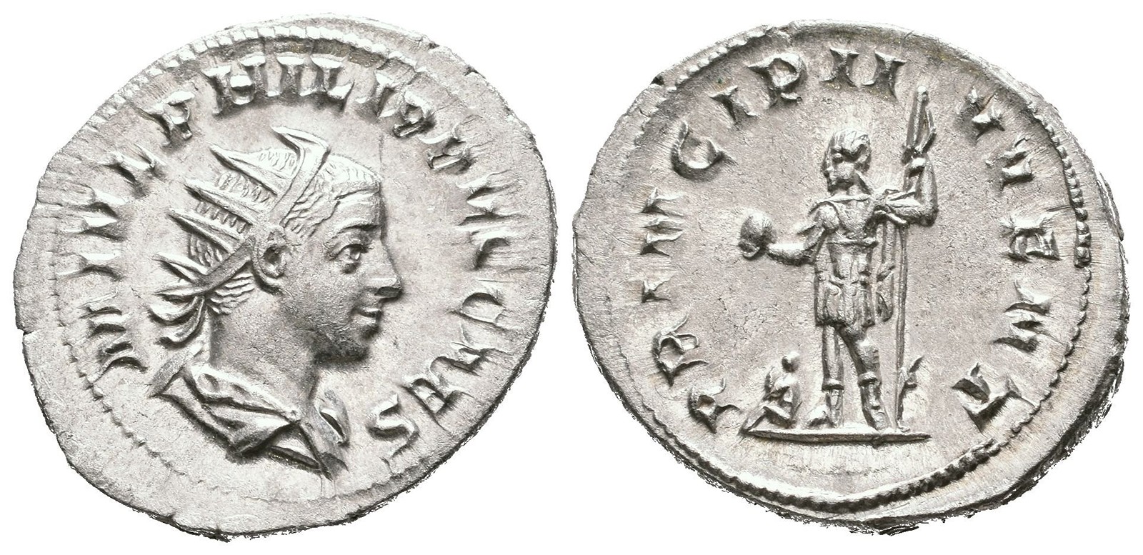 Philip II. - as caesar, 244 - 247