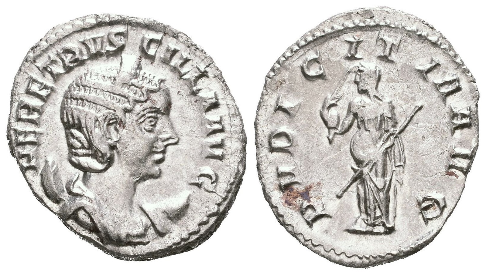 Herennia Etruscilla, wife of Traianus Decius