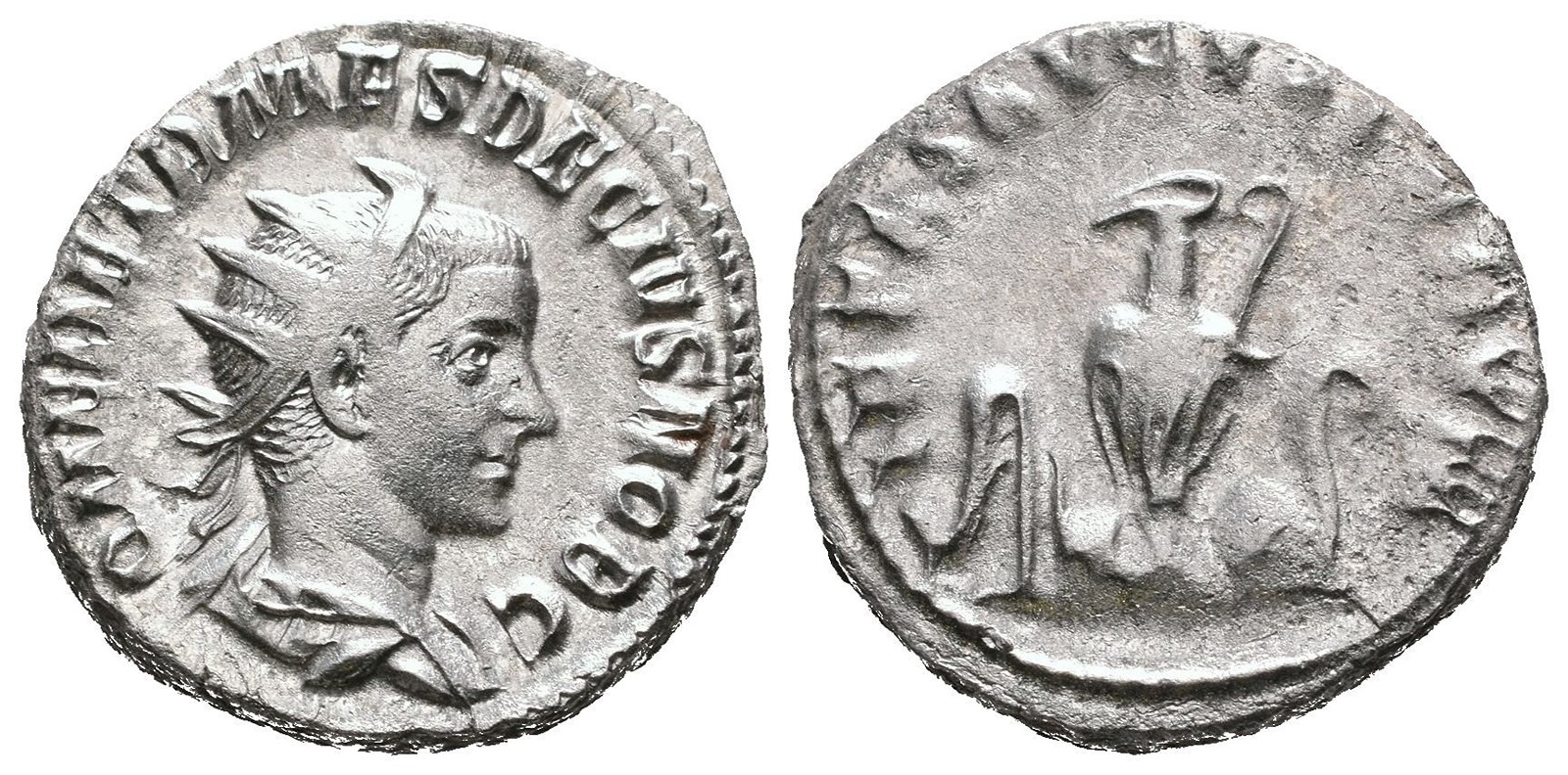 Herennius Etruscus - as caesar, 250 - 251
