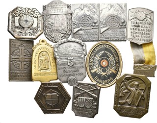 Shooting medals - foreign