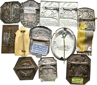 Shooting medals - foreign