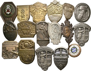Shooting medals - foreign