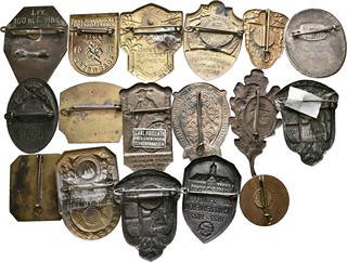 Shooting medals - foreign