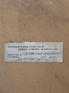 Tůma Bohuslav (1909 - 2004) - Obloha nad rybníkem