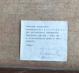 Plaček Jan Bedřich (1890 - 1980) - Fotbalové derby