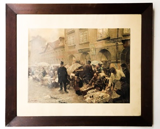 Marold Luděk (1865 - 1898) - Vaječný trh v Praze