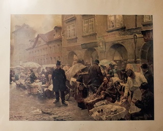 Marold Luděk (1865 - 1898) - Vaječný trh v Praze