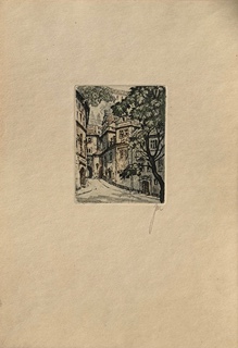 Meyer Josef (1895 - 1952) - Originální lepty 2 ks Praha