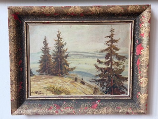 František Malý (1890 - 1980) - Smrky na horizontu