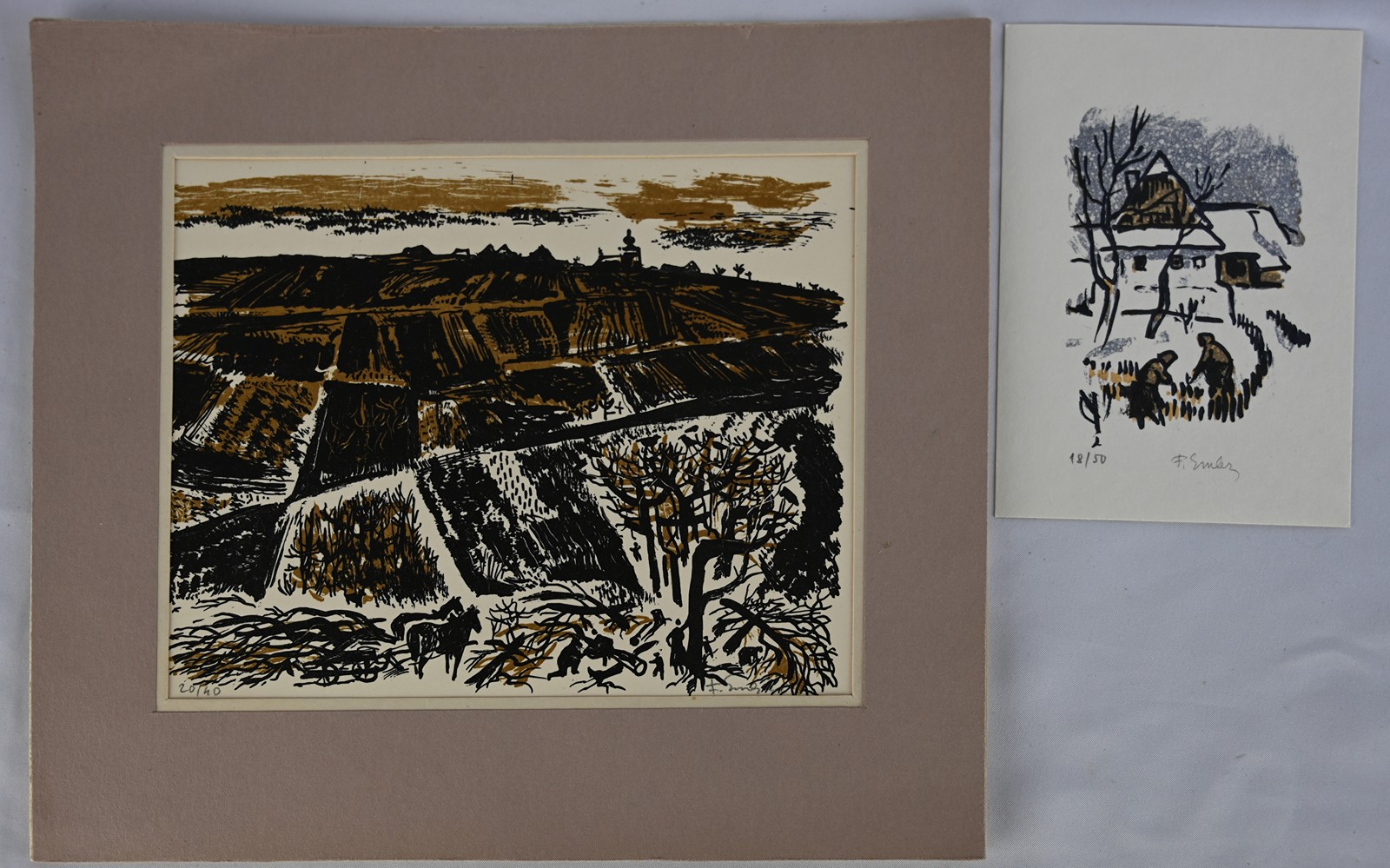 František Emler (1912-1992) - Krajina ve stínu