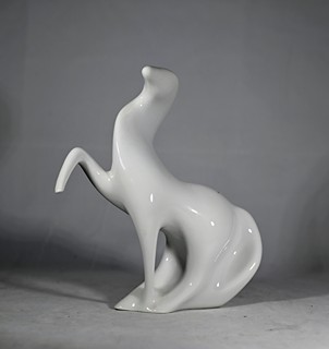 Jaroslav Ježek (1923 - 2002) - Soška, Kůň, Karlovarský porcelán