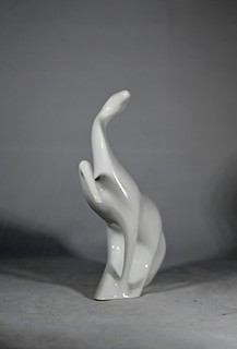 Jaroslav Ježek (1923 - 2002) - Soška, Kůň, Karlovarský porcelán