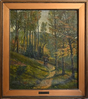 Bohumil Jaroš (1856 - 1924) - Cesta lesem