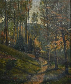 Bohumil Jaroš (1856 - 1924) - Cesta lesem