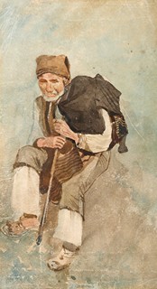 LADISLAV MEDNYÁNSZKY (1852-1919)  - Tulák