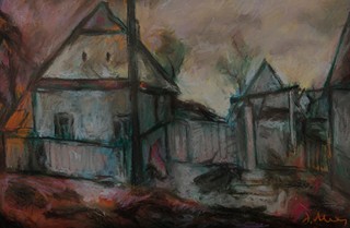 JANKO ALEXY (1894-1970) - Dedinský dom