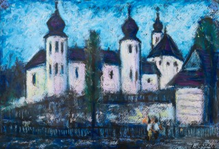 JANKO ALEXY (1894-1970) - Kaštieľ v Liptovskom Jáne