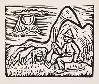 ERNEST ZMETÁK (1919-2004) - Pastierik