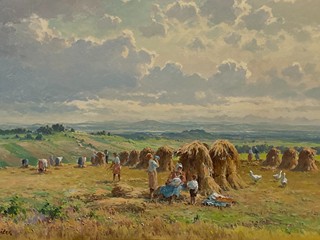 František Daněk Sedláček - Letní nálada o žních