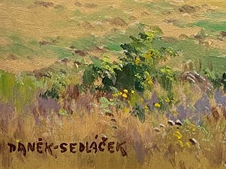 František Daněk Sedláček - Letní nálada o žních