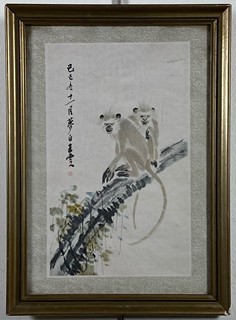 Qi Baishi - Opice