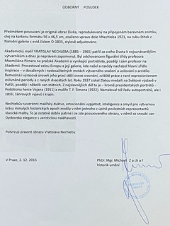 Vratislav Nechleba - Portrét mladé dámy