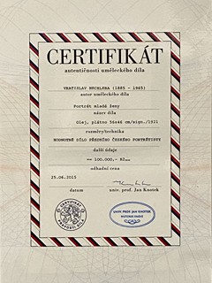 Vratislav Nechleba - Portrét mladé dámy