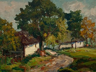 Gustav Porš (1888 - 1955) - Venkovský motiv