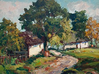Gustav Porš (1888 - 1955) - Venkovský motiv