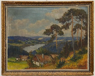 Gustav Reiter (1895) - Chalupy nad řekou
