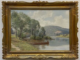Josef Procházka - Rybář u vody