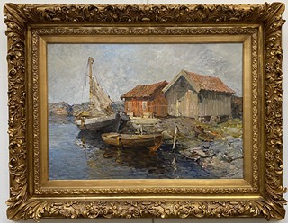 Hugo Öfverström - Rybářské chaty