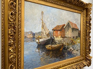 Hugo Öfverström - Rybářské chaty