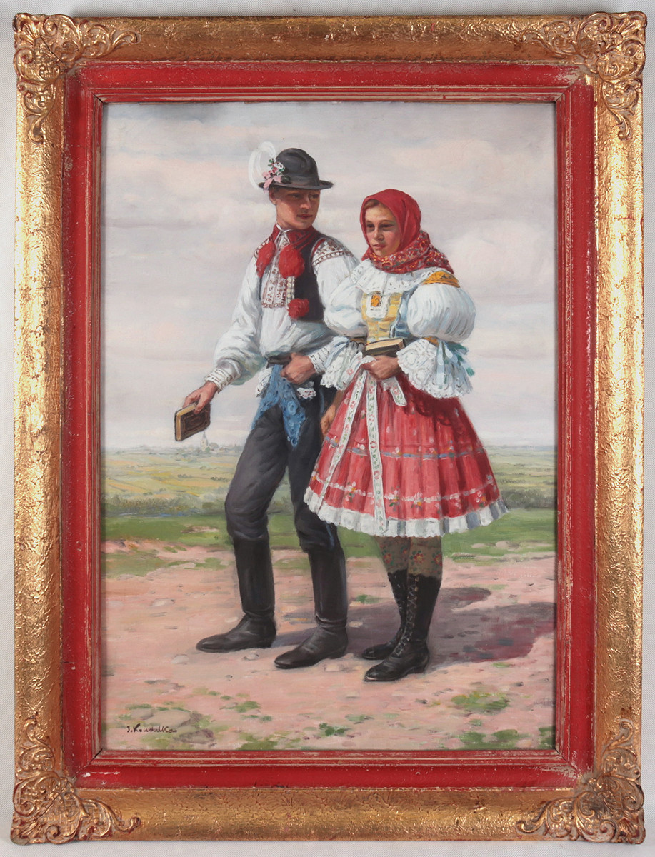 Josef Koudelka (1877-1960) - Krojovaný pár