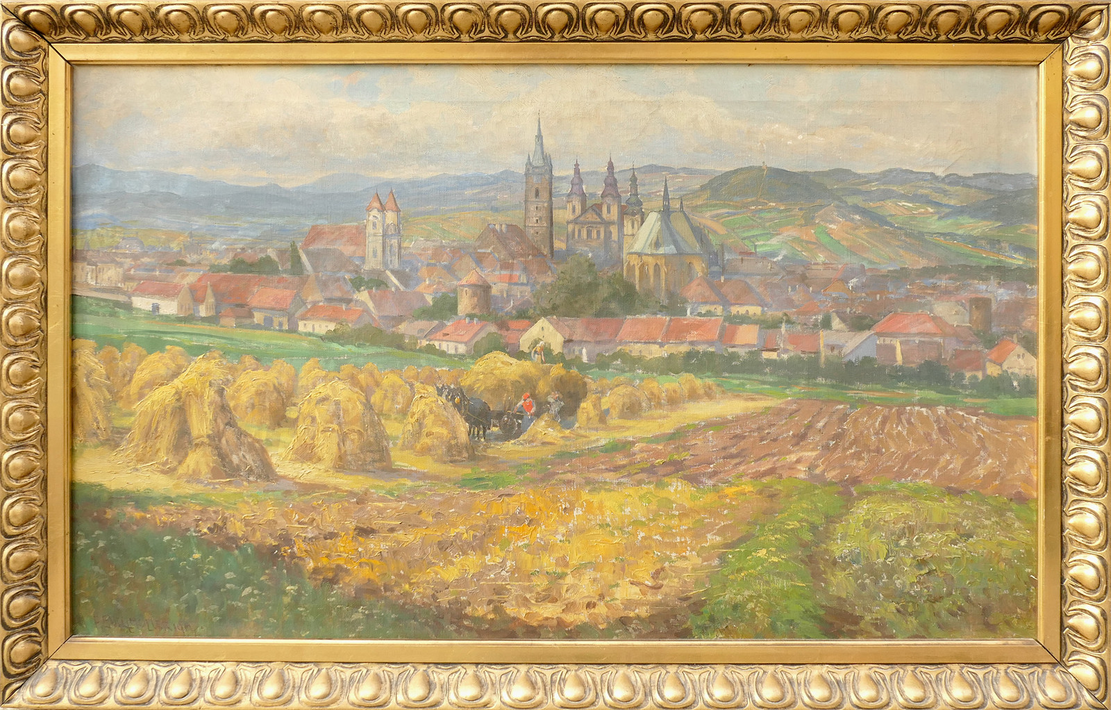 Ferdinand Engelmüller (1867-1924) - Pohled na město