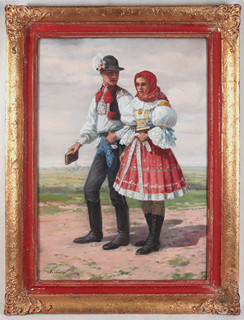 Josef Koudelka (1877-1960) - Krojovaný pár