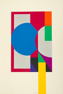 Jaromír E. Brabenec (1934 - 2024) - Geometrická kompozice
