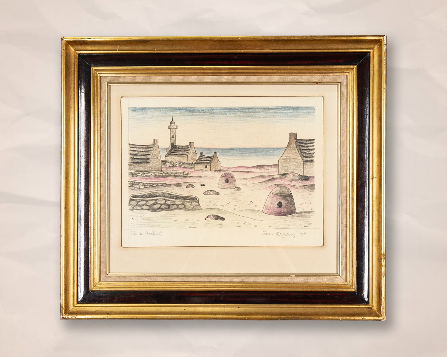 Jan Zrzavý (1890 - 1977) - Île de Bréhat