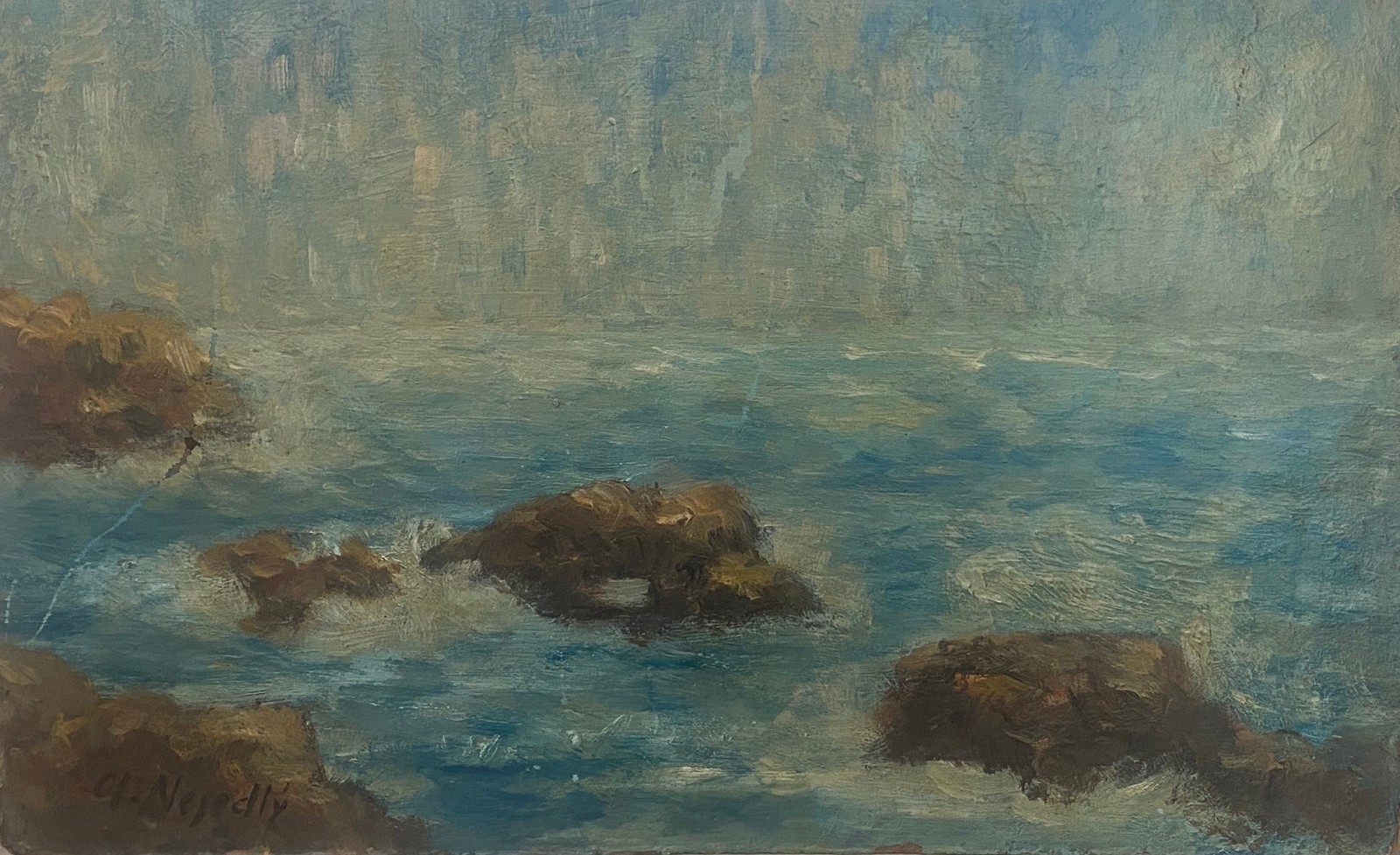 Seascape of the Mediterranean Coast