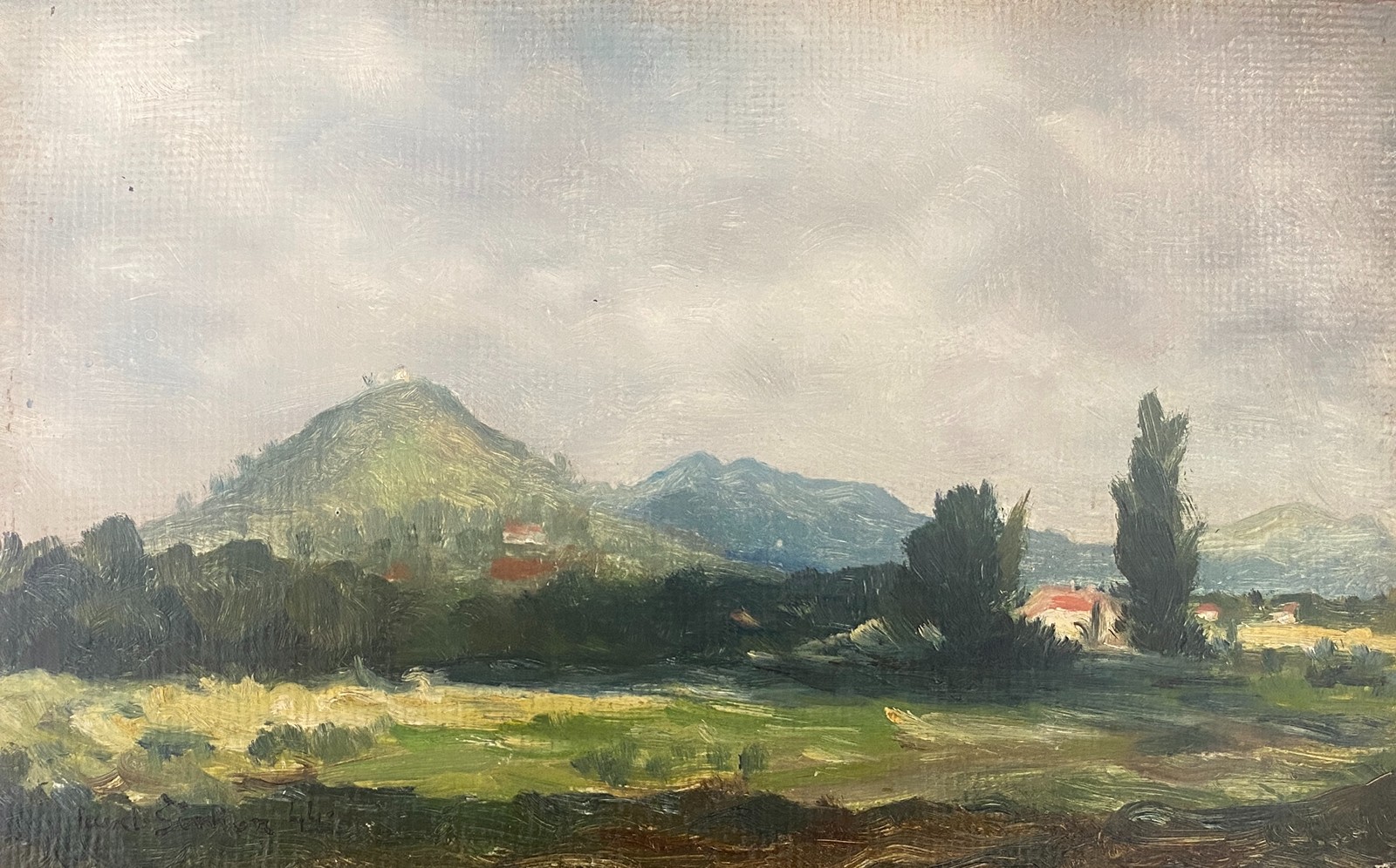 Zebín Hill Viewed from Robousy