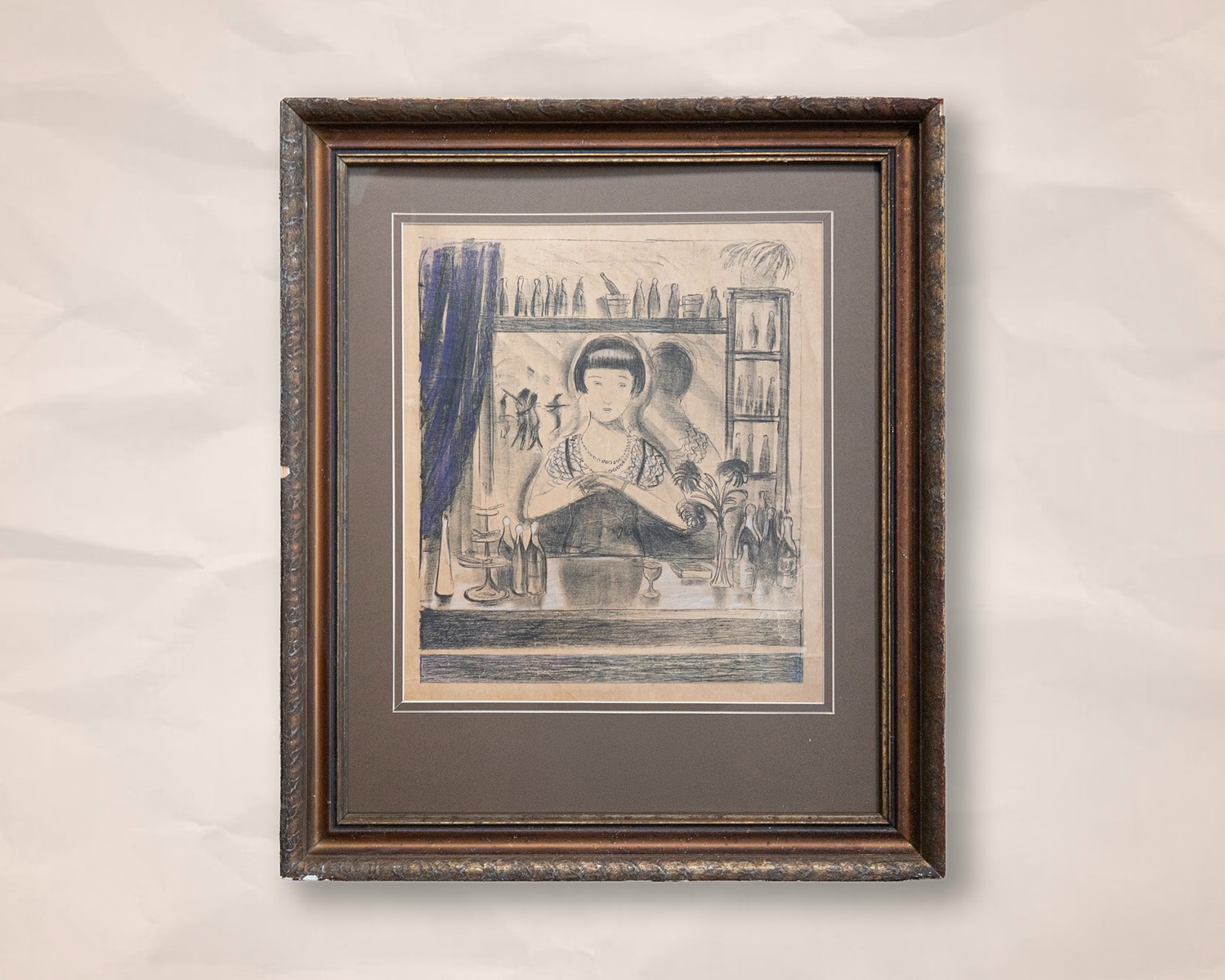 Toyen (1902 - 1980) - Barmaid (Folies-Bergère, Paris)