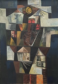 Jaroslav Klápště (1923 - 1999) - Village at Night