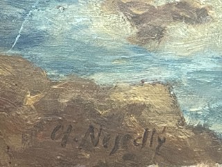 Seascape of the Mediterranean Coast