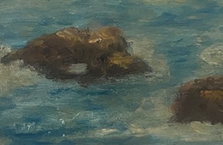 Seascape of the Mediterranean Coast