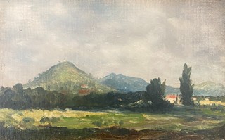 Zebín Hill Viewed from Robousy