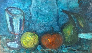 Still Life with Glass and Fruit