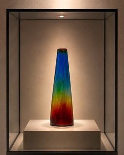 Jan Gabrhel (1930 - 2017) - Iconic Rainbow Sommerso Vase