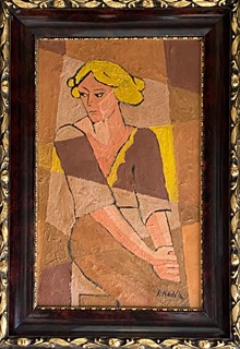 Cubist Portrait of a Woman