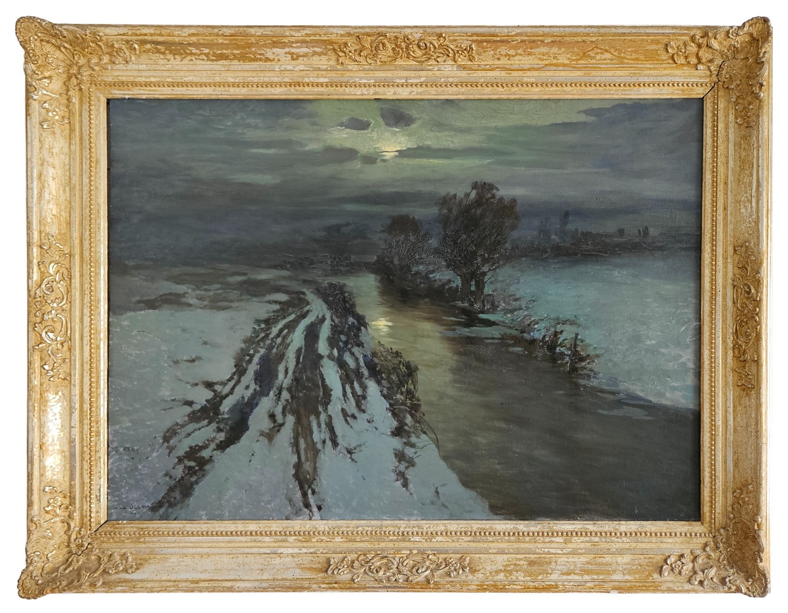 Josef Ullmann (1870 - 1922) - Noc (Velký formát)