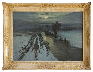 Josef Ullmann (1870 - 1922) - Noc (Velký formát)